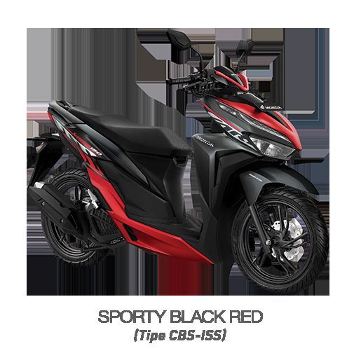 Honda Vario 150 - SPORTY BLACK RED